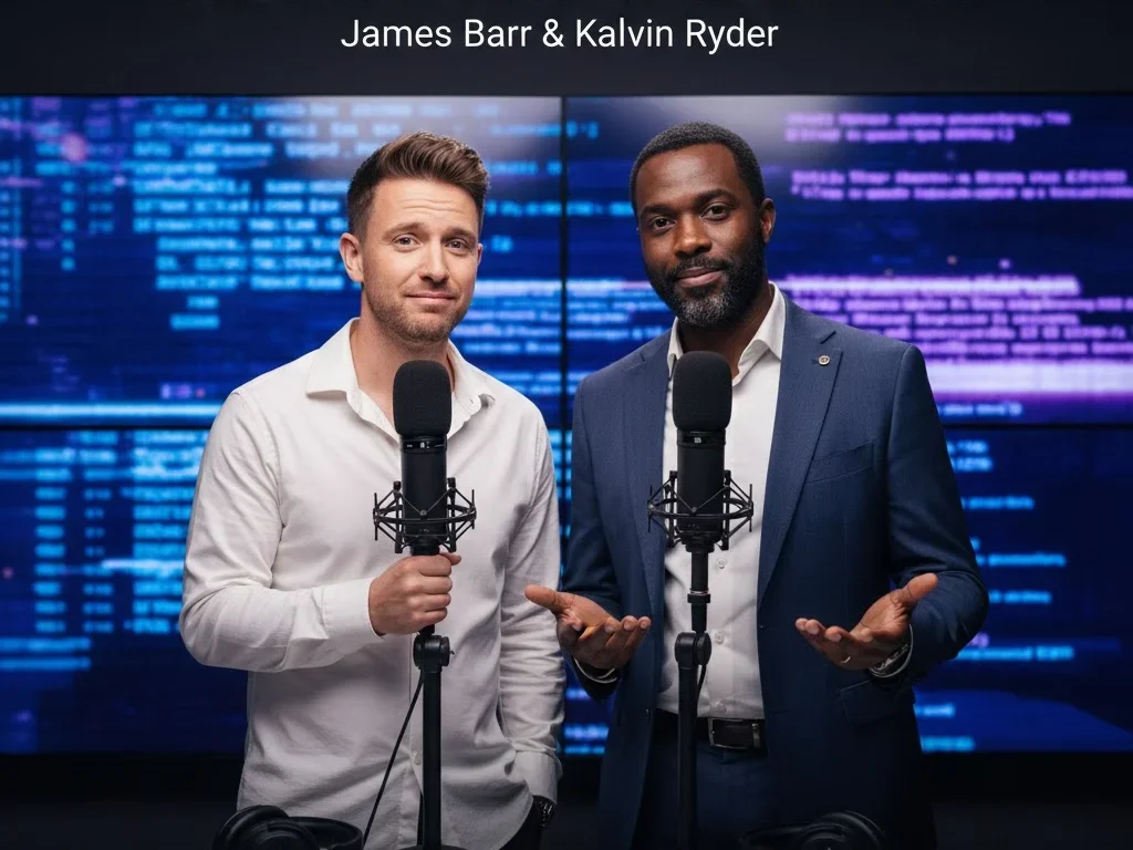 James Barr and therapist Kalvin Ryder launch new video podcast What If People Find Out in February 2026