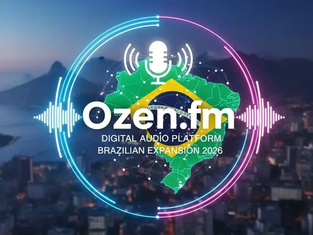 Ozen.fm digital audio platform expansion in Brazil