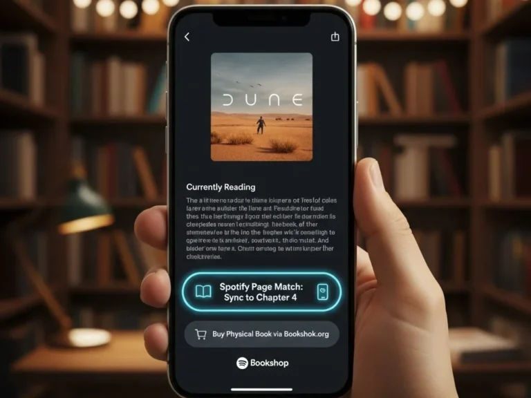 Spotify Partners With Bookshop to Sell Physical Books, Launches Page Match to Sync Print and Audiobooks