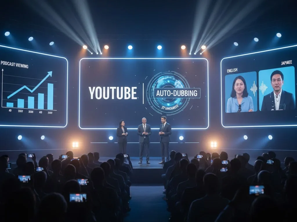 YouTube expands auto dubbing feature to 27 languages as podcast viewing and advertising revenue grow in 2026
