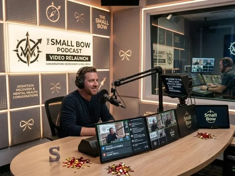 The Small Bow Podcast Relaunches With Video Format, Expanding Addiction Recovery Conversations