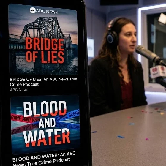 ABC News Launches Two True Crime Podcasts: Bridge of Lies and Blood and Water Explore Real Murder Investigations