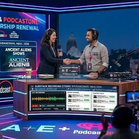 A+E Networks Renews PodcastOne Deal for 5 Hit Podcasts | 200M Downloads Milestone