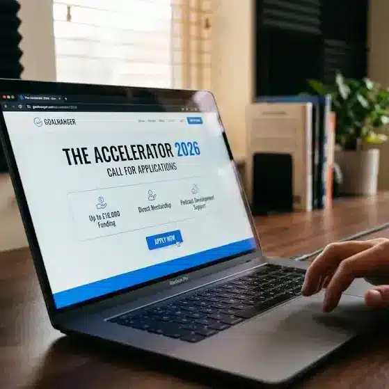 Goalhanger launches The Accelerator 2026, offering up to £10,000 funding, mentorship, and podcast development support for digital creators. Apply now.