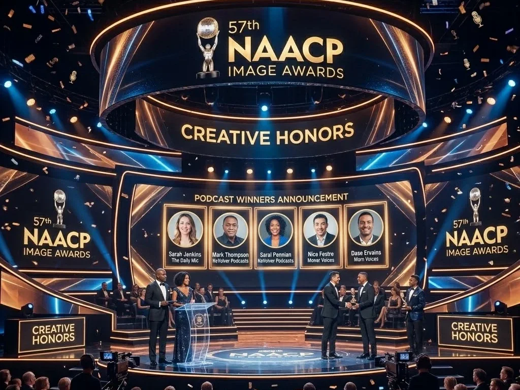 NAACP Honors Top Podcasts at 57th Image Awards Creative Honors 2026