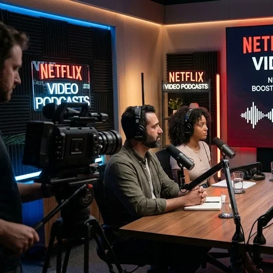 Netflix exploring video podcasts as new streaming content format to boost viewer engagement and mobile usage