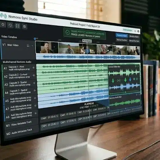 Nomono Launches A/V Sync Tool to Transform Video Podcast Production