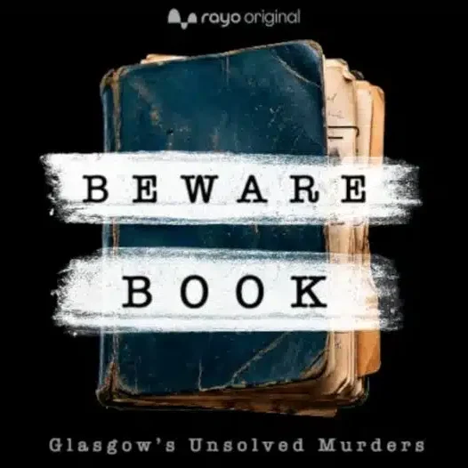 Podcast cover of Rayo True Crime Podcast -Beware Book