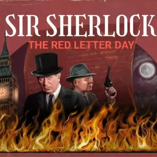 Tom Baker returning as Sherlock Holmes in Sir Sherlock The Red Letter Day audio drama 2026