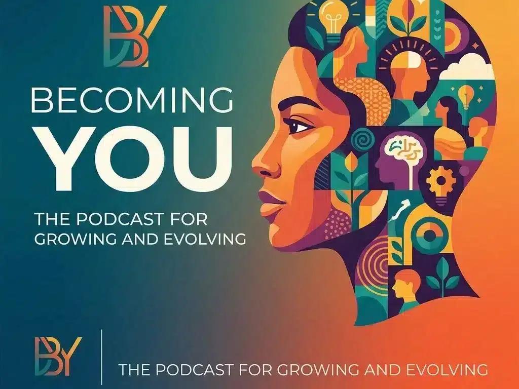 Becoming You podcast branding and cover art