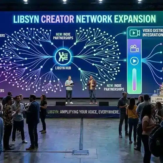 Libsyn podcast platform expanding creator network with indie podcasters and video distribution integration