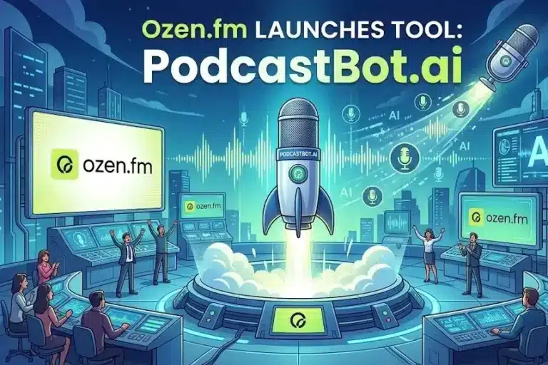 Ozen Launches AI Tool to Convert Live Radio into Podcasts | PodcastBot.ai Explained