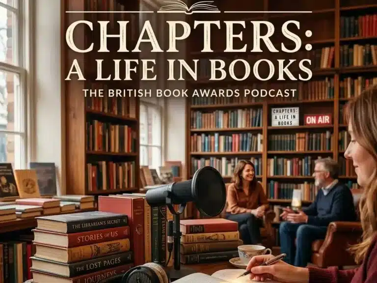British Book Awards Launches ‘Chapters: A Life in Books’ Podcast Featuring Top Authors and Independent Bookshops