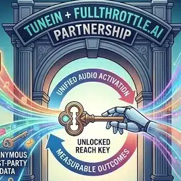 TuneIn and Fullthrottle.ai Join Forces to Deliver Smarter, Measurable Audio Advertising