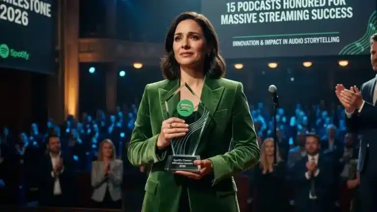 Spotify Creator Milestone Awards 2026: 15 Podcasts Honored for Massive Streaming Success