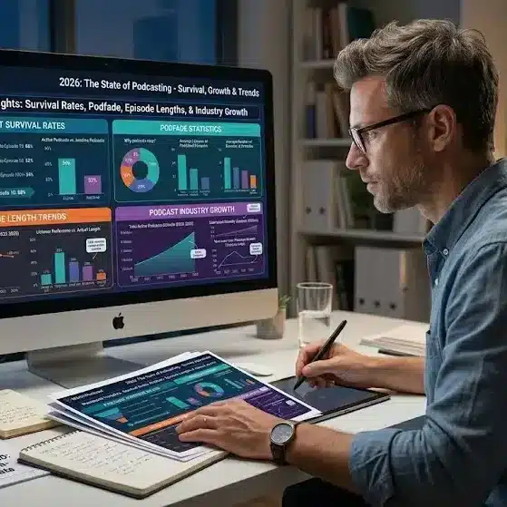 WhichPodcast Research Reveals Podcast Survival Rates and Trends